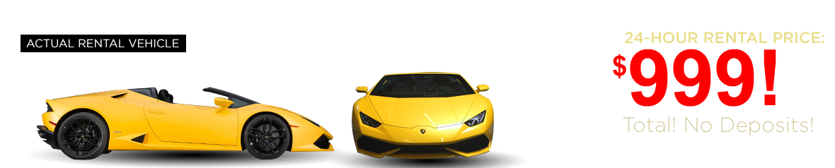 Las Vegas Exotic Car Rental - Lamborghini
